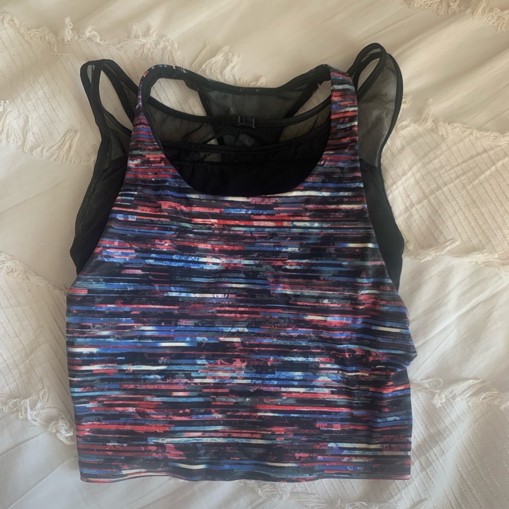 Lululemon Crop Tank with Built-In Sports Bra
